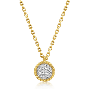 SOFIA DIAMONDS arany nyaklánc gyémántokkal 0,11 ct  nyaklánc GEMCS32198-32