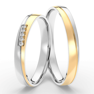 SOFIA arany női gyűrű  karikagyűrű ML65/BK-3WBI
