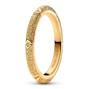 PANDORA ME aranyozott strukturált gyűrű  gyűrű 163322C01