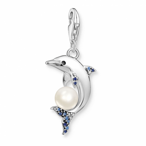 THOMAS SABO medál Dolphin with pearl silver  medál 1889-664-7