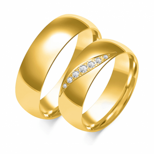 SOFIA férfi arany karikagyűrű  karikagyűrű ZSO-350MYG