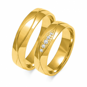 SOFIA arany női gyűrű  karikagyűrű ZSO-113WYG