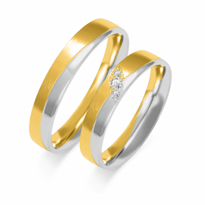 SOFIA arany női gyűrű  karikagyűrű ZSB-202WYG+WG