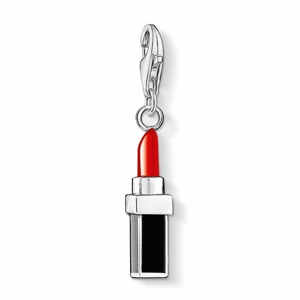 THOMAS SABO Red lipstick silver charm medál  medál 0298-007-10
