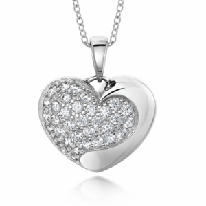 SOFIA ezüst cirkóniás szív medál  medál CK40702296109G