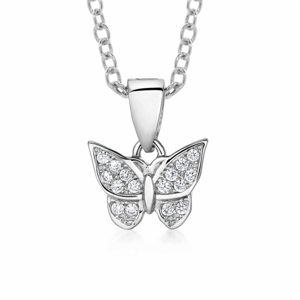 SOFIA ezüst pillangós medál  medál IS005P027
