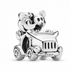 PANDORA Disney, Mickey & Minnie vintage autó charm