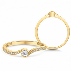 SOFIA DIAMONDS arany eljegyzési gyűrű  gyűrű CK50004491250