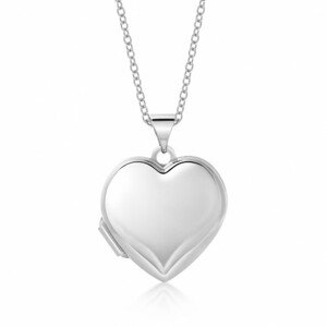 SOFIA ezüst szív medál  medál HNP26383-RO
