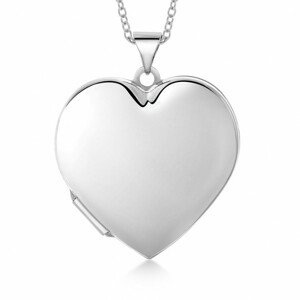 SOFIA ezüst medál szív  medál HNP27846-RO