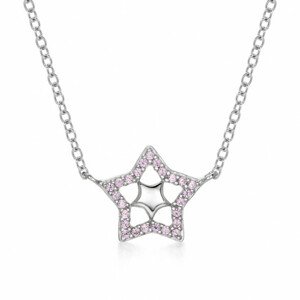 SOFIA ezüst nyaklánc csillag  nyaklánc AEAN0614PZ/R40+10