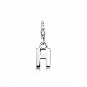 SOFIA ezüst charm medál H betű  medál AEIC2481/R