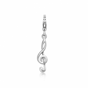 SOFIA ezüst charm medál violinkulcs  medál AEIC2306/R