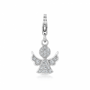 SOFIA ezüst charm medál angyal  medál AEIC2395Z/R
