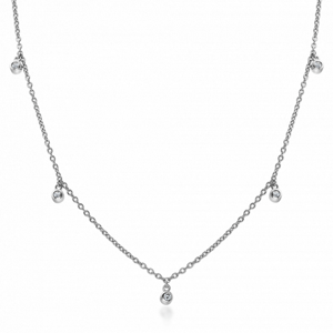 SOFIA ezüst nyaklánc cirkóniával  nyaklánc AEAN1315Z/R