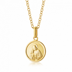 SOFIA arany medál Jézus  medál LVLLV37-7-10mm