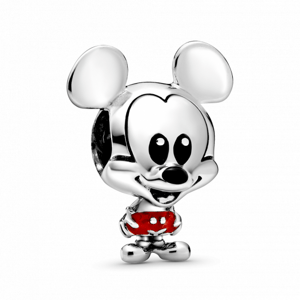 PANDORA Disney Mickey Egér piros nadrág charm