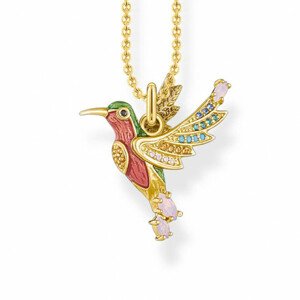 THOMAS SABO nyaklánc Colourful hummingbird gold  nyaklánc KE1969-471-7-L42v