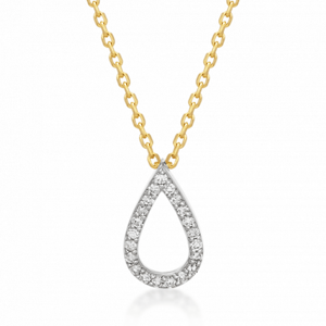 SOFIA DIAMONDS arany nyaklánc gyémántokkal  nyaklánc GEMCS29700-25