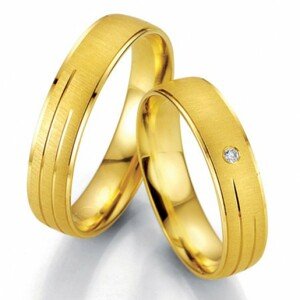 BREUNING arany karikagyűrűk  karikagyűrű BR48/07011YG+BR48/07012YG