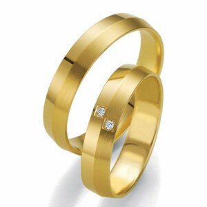 BREUNING arany karikagyűrűk  karikagyűrű BR48/07137YG+BR48/07138YG