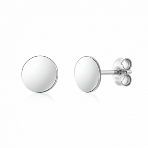 SOFIA ezüst fülbevaló lapos karikák  fülbevaló CK30108640009G